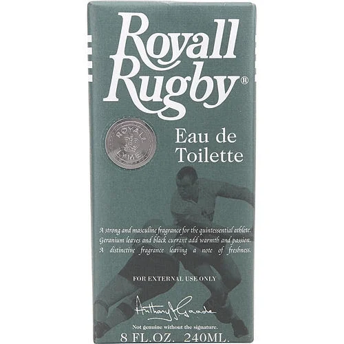 Royall Rugby EDT - 8 oz - Sophisticated Blend of Suede, Vetiver, Geranium, Blackcurrant