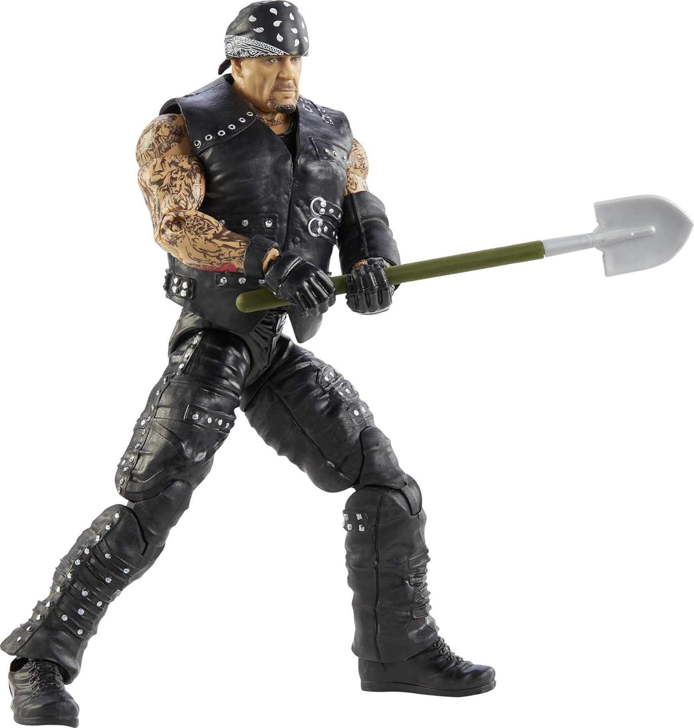 WWE MATTEL Undertaker Elite Collection Action Figure, 6-in/15.24-cm Posable Collectible Gift for WWE MATTEL Fans Ages 8 Years Old & Up