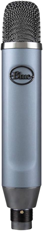 Blue Microphones Ember Condenser Mic Bundle with Focusrite Scarlett Solo 3rd Gen Audio Interface, Headphone, Stand, Pop Filter & XLR Cable