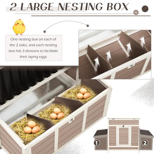 AECOJOY Chicken Coop, 56