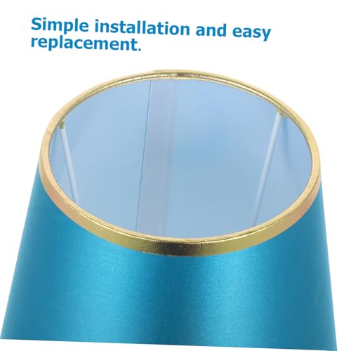 Fabric Lampshade Double Fabric Lamp Shade Lampshades for Table Lamp Linen Lampshades Burlap Lamp Shade Black Pendant Light Flameless Candles Large E27 Standing Lamp Old Fashioned