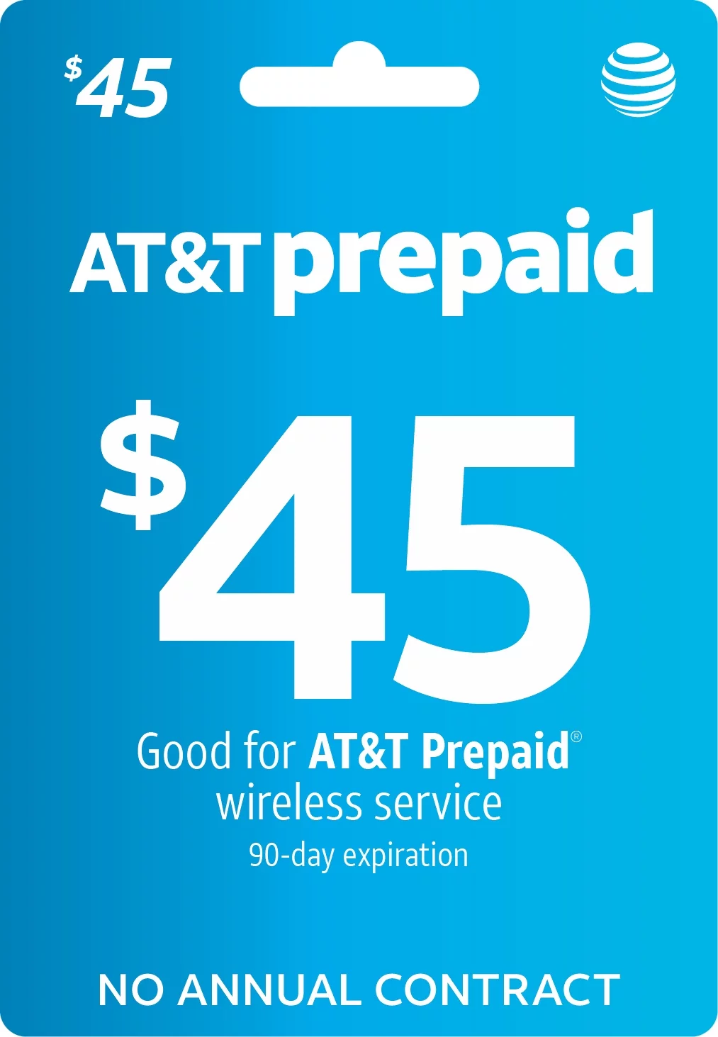 AT&T Prepaid $45 e-PIN Top Up (Email Delivery)