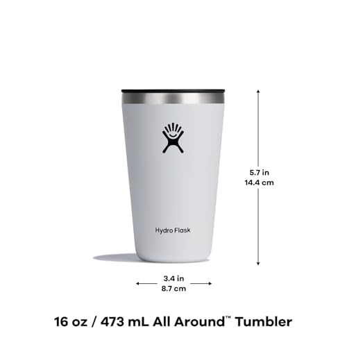 Hydro Flask 20 Oz All Around Tumbler Press-In Lid Indigo
