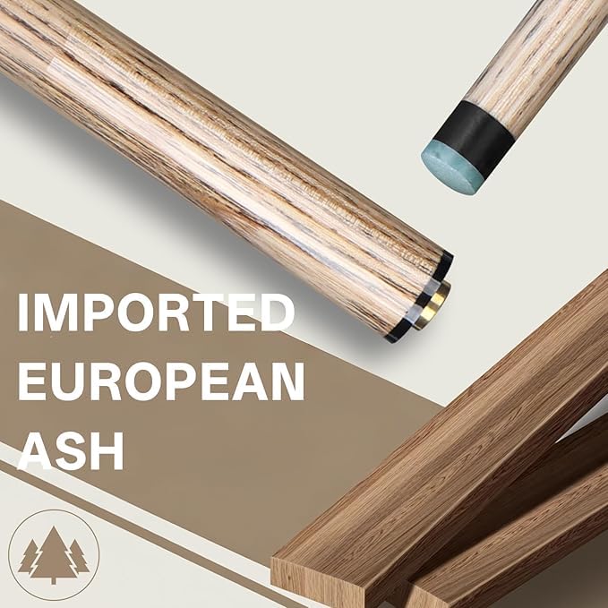 Jump Break Stick Cue, Heavy Hitter Jump Break Cue,2/3 Piece Pool Stick 21~25oz