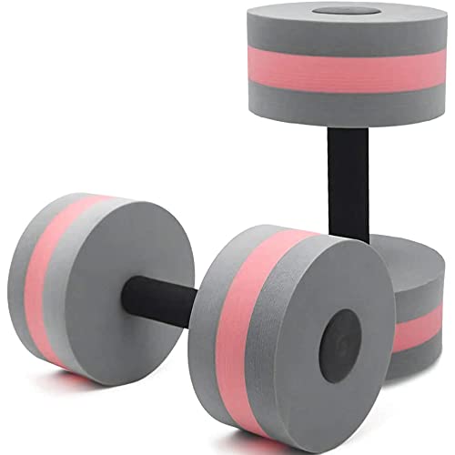 BigBoss Sports Aquatic Exercise Dumbbells Aqua Fitness Barbells Exercise Hand Bars-Set of 2