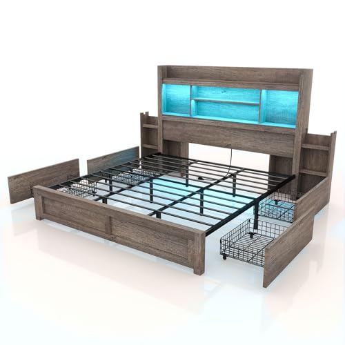 Queen Bed Frame with 49.6