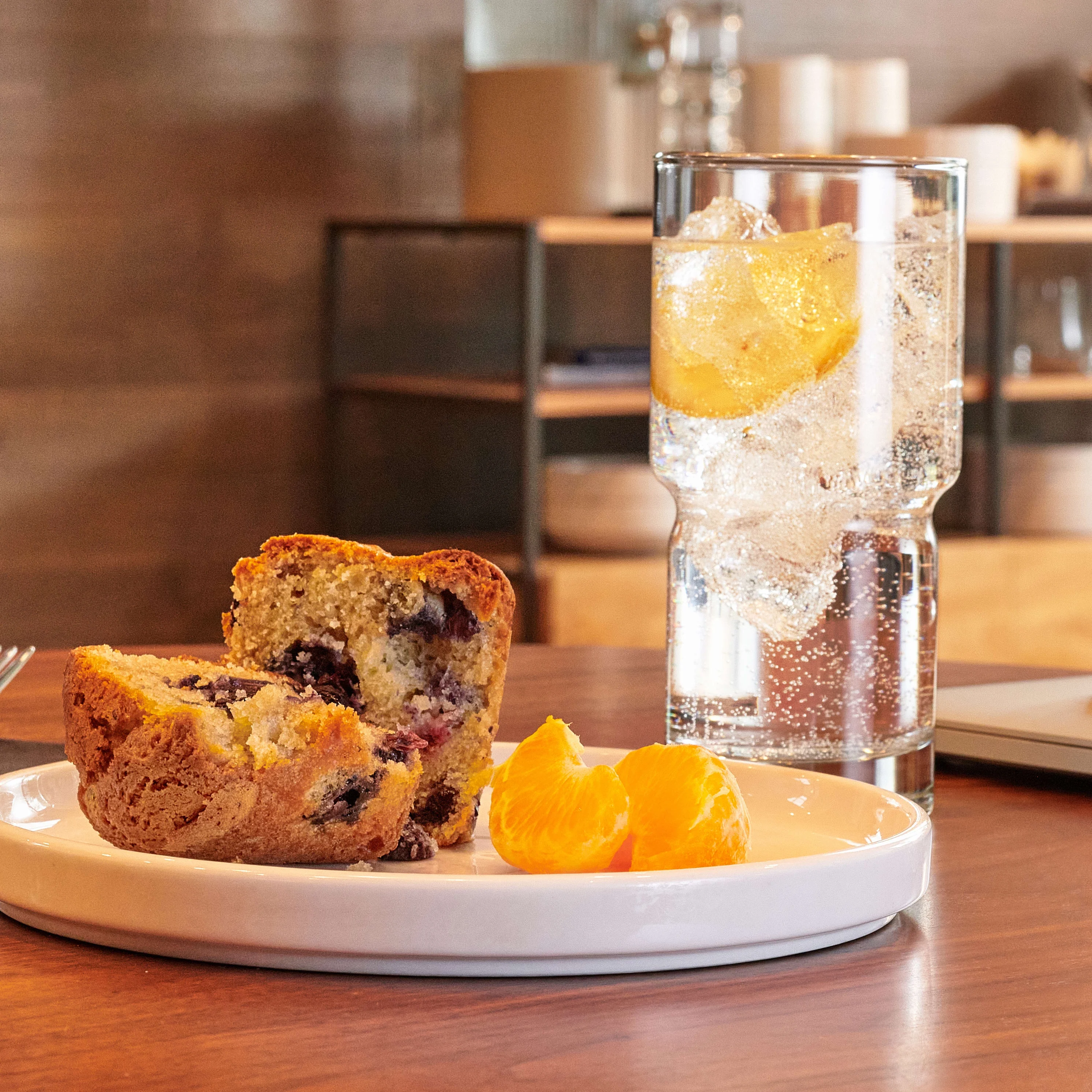 Libbey Newton Stackable Tumbler Glass, 16-ounce, Set of 6