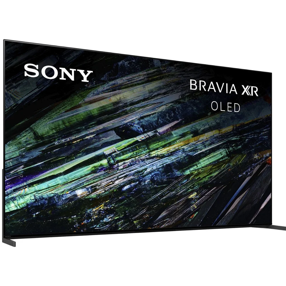 Sony XR55A95L BRAVIA XR A95L 55 inch QD-OLED 4K HDR Smart TV with Google TV (2023) Bundle with Premiere Movies Streaming + 37-100 Inch TV Wall Mount + 6-Outlet Surge Adapter + 2X 6FT 4K HDMI 2.0 Cabl