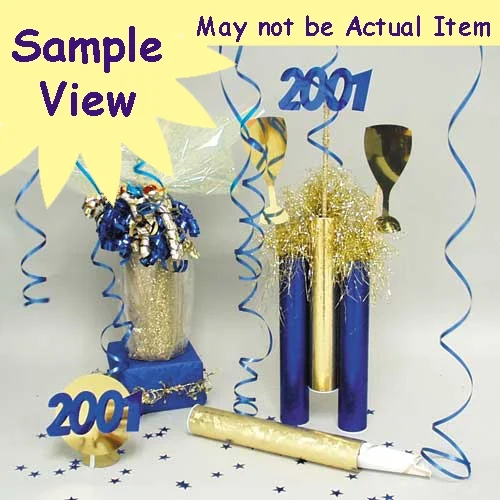 Confetti Champagne Bottle Gold - Half Pound (8 oz) - CCL9300