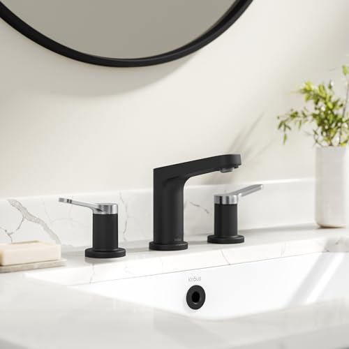 KRAUS Indy Single Handle One Hole Bathroom Sink Faucet in Chrome, KBF-1411CH