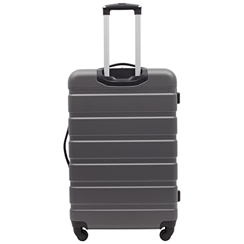 Travelers Club Harper Luggage, Black, 20-Inch Carry-On