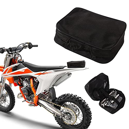 MOTO4U Front and Rear Fender Tool Bag,Motorcycle Tool Bag for Dirt Bike
