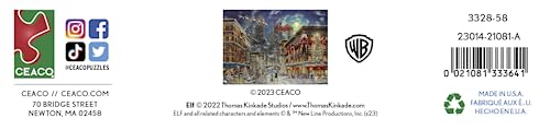 Ceaco - Thomas Kinkade Christmas - Elf - 1000 Piece Jigsaw Puzzle
