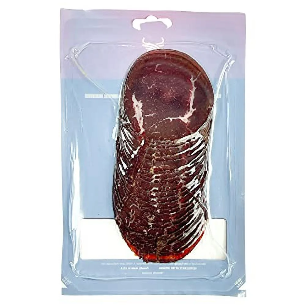 Uncured Bresaola seasoned Air Dry Beef (3 packages / 3 oz. each) NITRATE FREE, NITRITE FREE, MSG FREE, DAIRY FREE, GLUTEN FREE