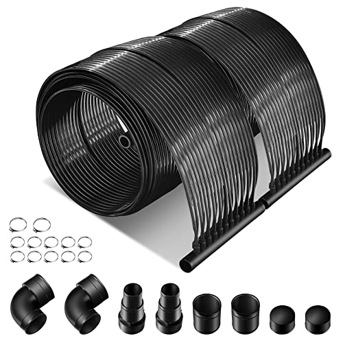 Goplus 2.5FT x 16.5FT Solar Pool Heater for Above Ground Pool Inground Pools, Swimming Pool Solar Panel Heating System, Weatherproof Pool Warmer (2.5FT x 16.5FT)