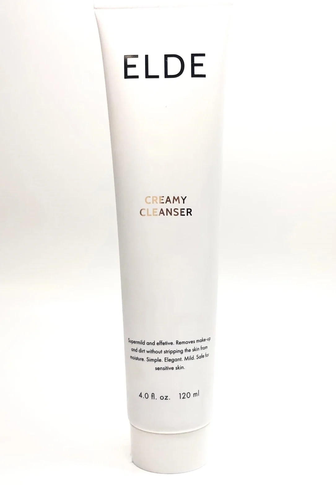 Elde Creamy Cleanser, 4.0 fl oz/120 ml (New product, but WITHOUT PACKAGING)