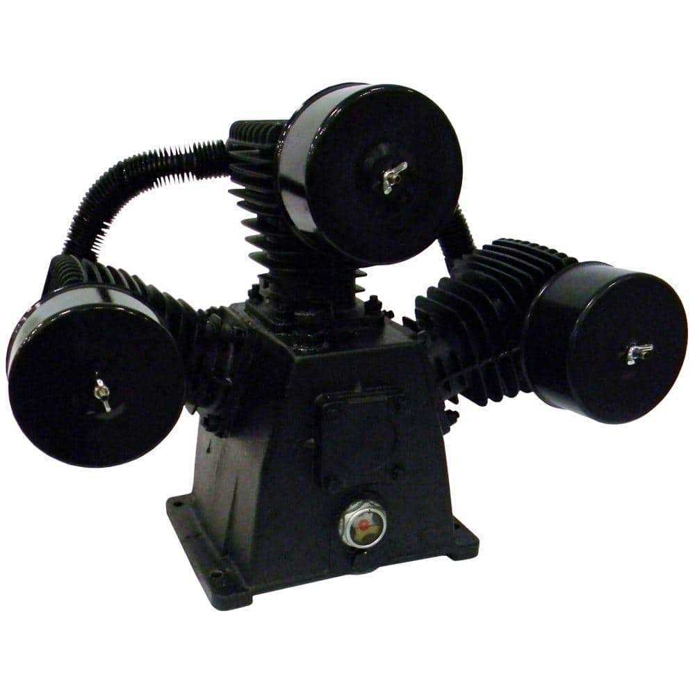 3 Cylinder High Flow Cast Iron Air Compressor Pump - Shop Hardware Tools Online Store