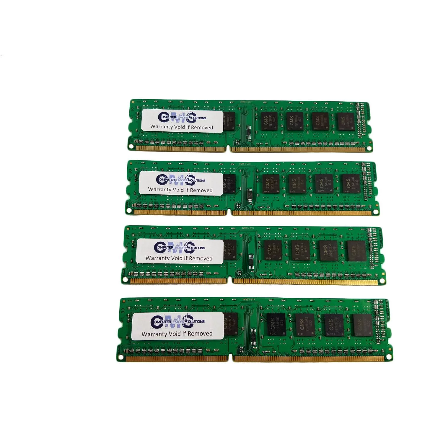 CMS 32GB (4x8GB) DDR3 12800 1600MHz NON ECC DIMM Memory Ram Upgrade Compatible with Dell® Optiplex 7020 MT/SFF desktop - C7