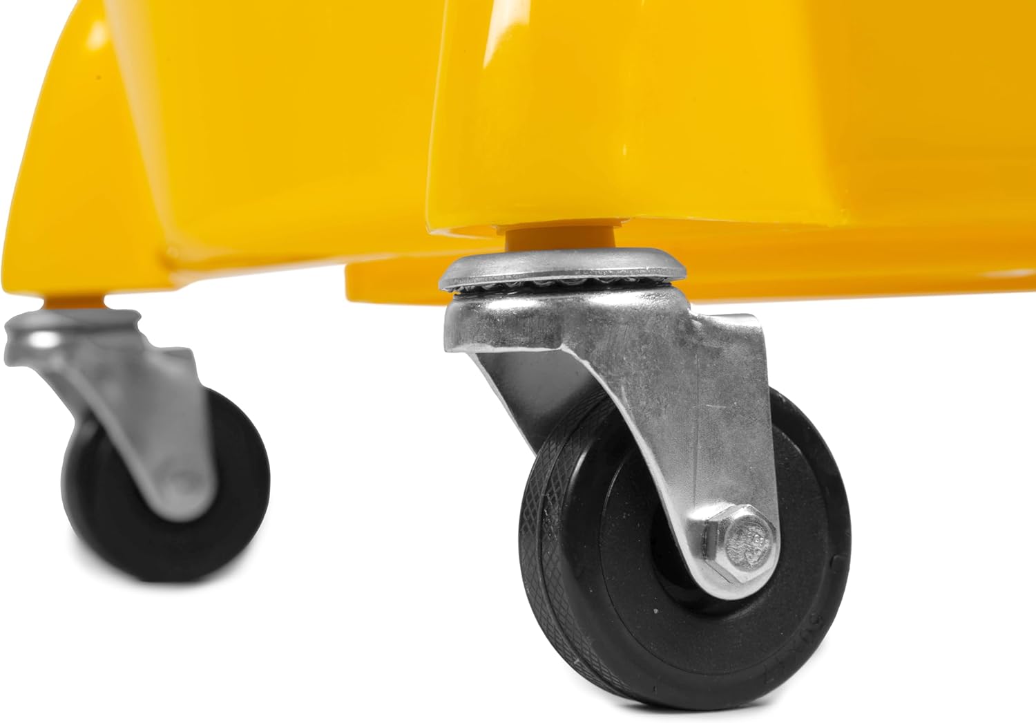 WEN Rolling Mop Bucket with Down Press Wringer, 26-Quart Capacity (73034B)