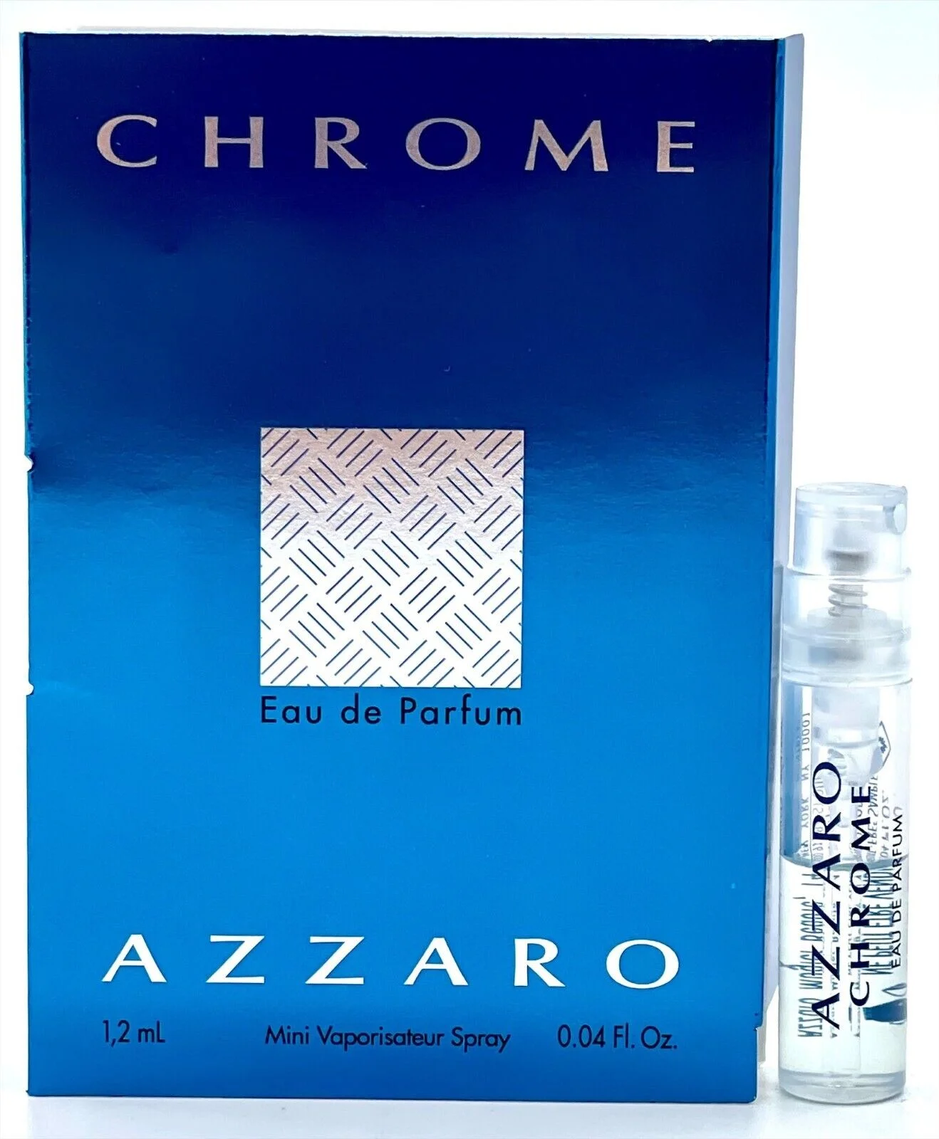 Chrome by Azzaro for Men 0.04 oz Eau de Parfum Vial Spray - PACK OF 6