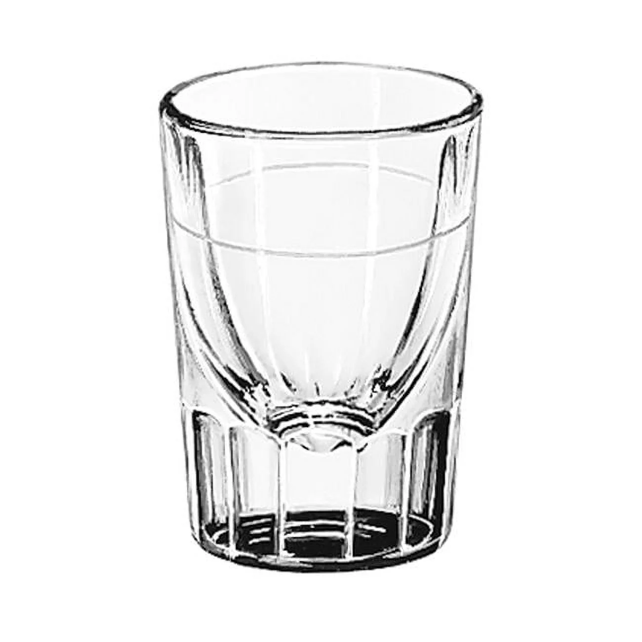 Libbey 5127/S0710 Lined Fluted 1.5 Oz. Shot Glass - 48 / CS