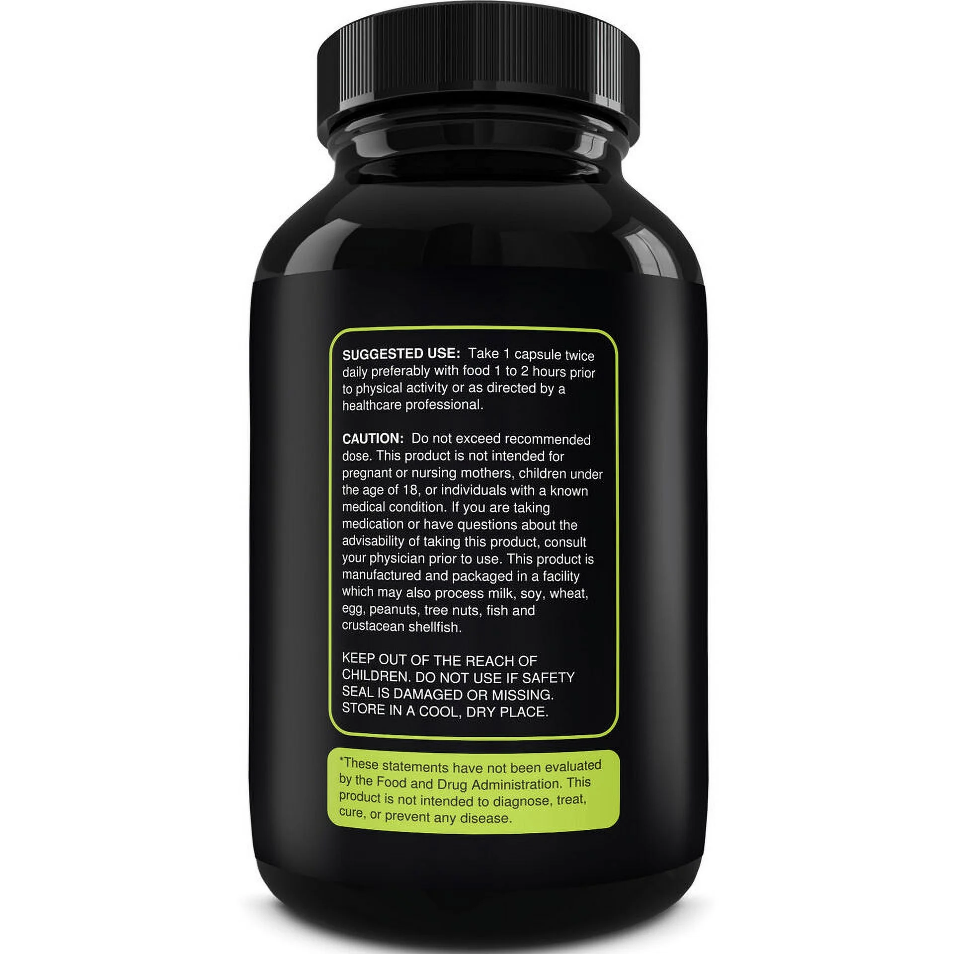 Nootropic Memory Supplement for Brain Support 30 Capsules