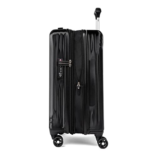 Travelpro Maxlite Air Hardside Expandable Carry on Luggage, 8 Spinner Wheels, Lightweight Hard Shell Polycarbonate Suitcase, Shadow Grey, Carry On 21-Inch