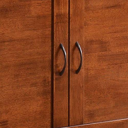 NIGHT & DAY Furniture Murphy Cube Cabinet Bed (White, Queen)