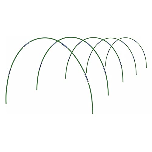 Hoop House Greenhouse Hoops Garden Hoops for Raised Beds for Row Cover Hoops Wire Hoops Garden Hoop House Kit Super Hoops for Garden Beds Row Hoops Garden Tunnel (20packs (Garden Bed 2.8ft-4.2ft W))
