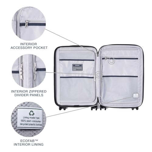 Travelpro Maxlite Air V2 Hardside Expandable Carry on Luggage, 8 Spinner Wheels, Lightweight Hard Shell Suitcase, TSA lock, Black, Carry On 21-Inch