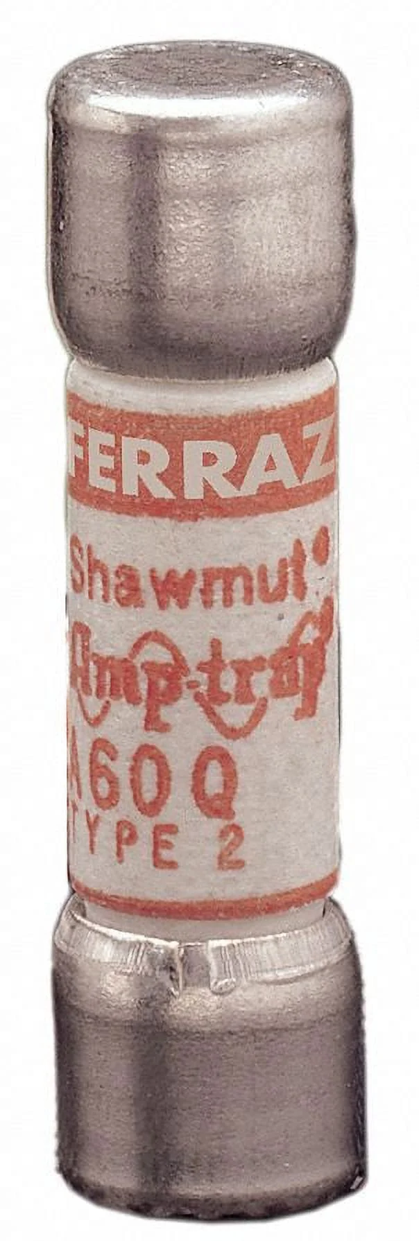 Mersen Semiconductor Fuse,10A,A60Q,600VAC  A60Q10-2