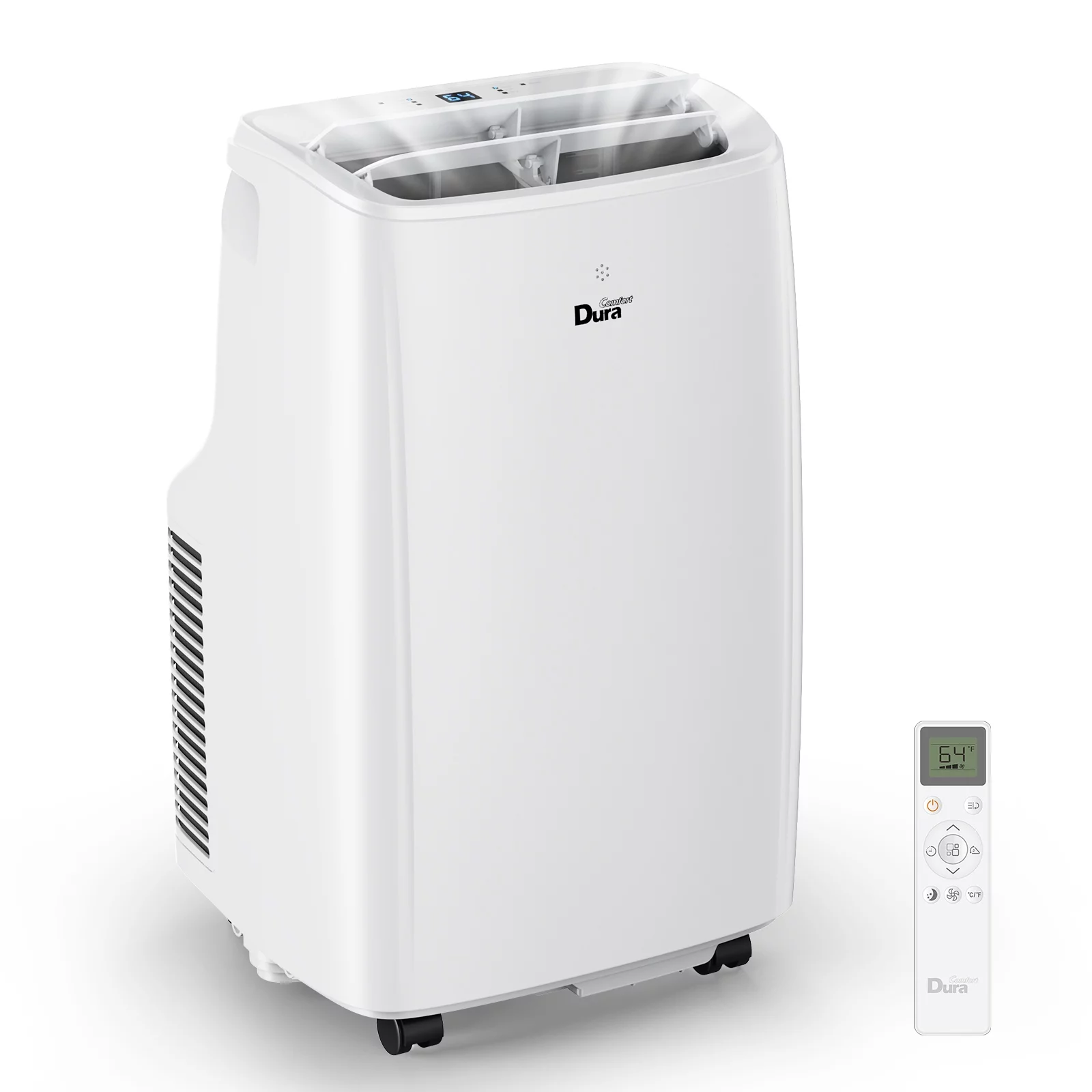 DuraComfort Room Portable Air Conditioner 7250 BTU (11000 BTU ASHRAE), Ups to 300 sq. ft., Remote Control