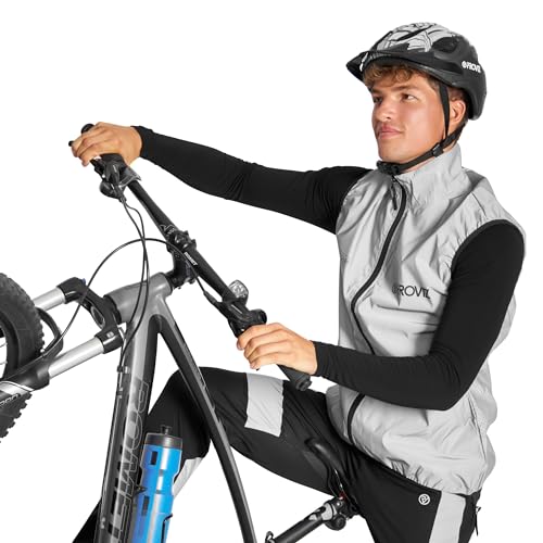 Proviz Men's REFLECT360 Waterproof Cycling Gilet Hi Visibility Reflective Bike Vest