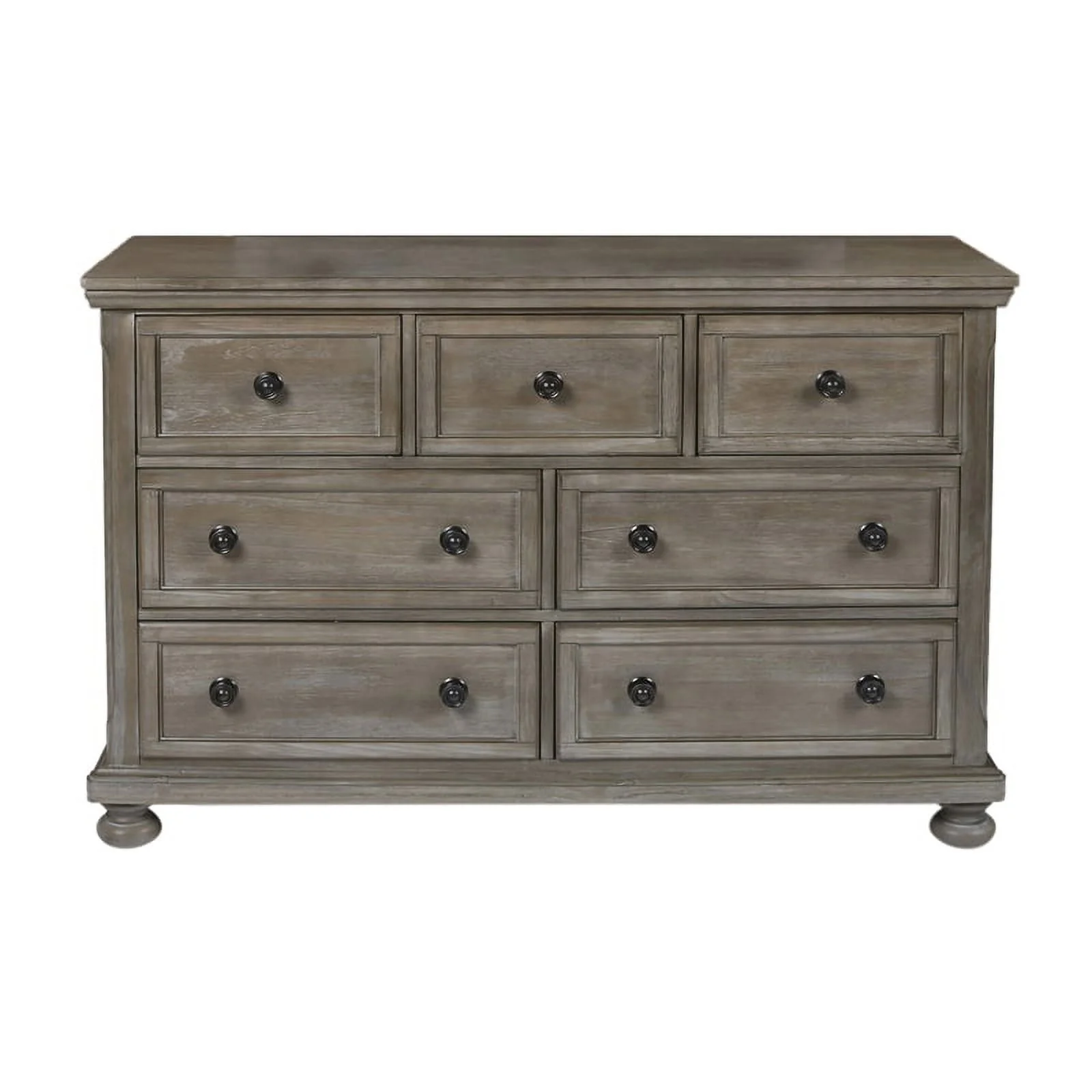 New Classic Furniture Allegra 4PC Wood Twin Bedroom Set with Chest in Pewter