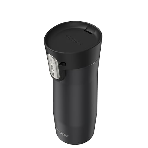 Contigo AUTOSEAL West Loop Vacuum-Insulated Stainless Steel Travel Mug with Easy-Clean Lid 20 oz Sake