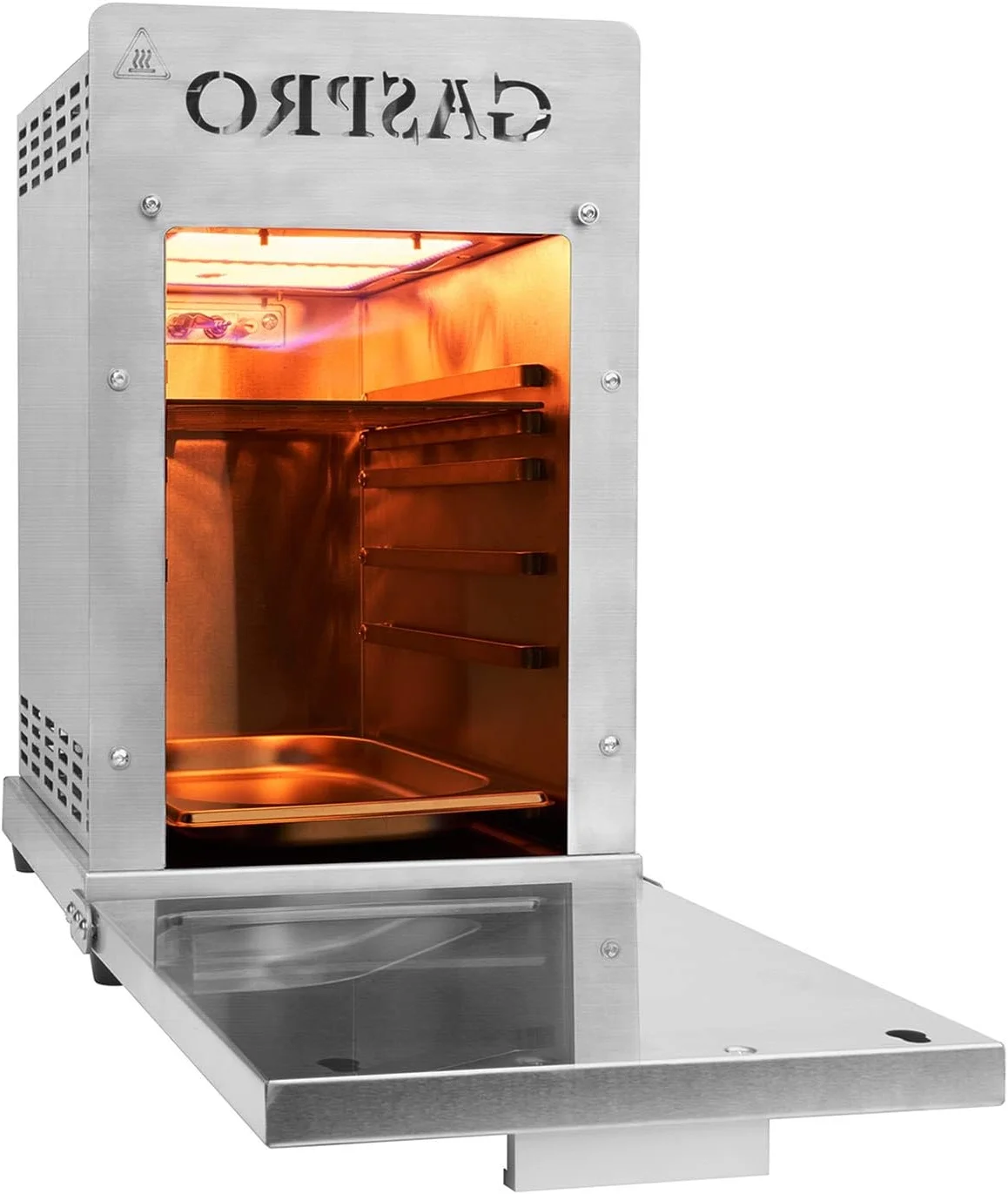 Outdoor Propane Gas Grill, 1500℉ Professional Infrared Steak Cooker, Quick & Portable for Meat, Seafood, Veggies and More, Stainless Steel