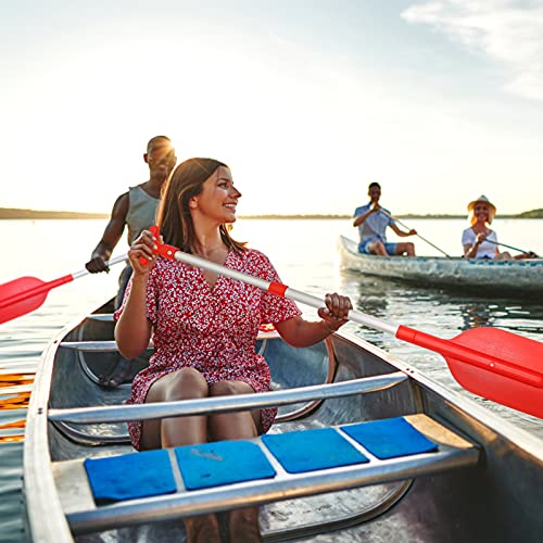 2Pcs Telescopic Kayak Paddle Rafting Boat Paddle Canoe Oars Plastic Aluminum Alloy Boat Oars