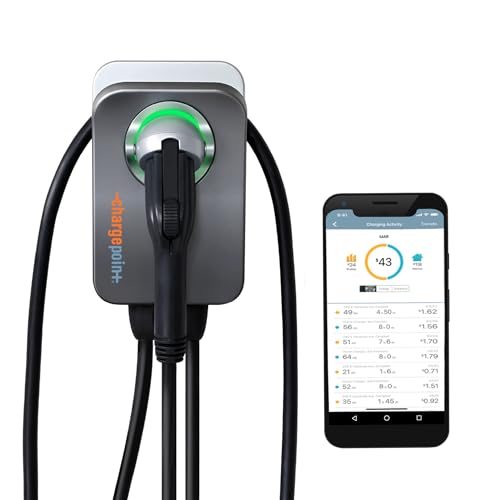 ChargePoint Home Flex Level 2 EV Charger J1772, Nema 6-50 Outlet 240V EV Station, Electric Vehicle Charging Equipment Compatible with All EV Models