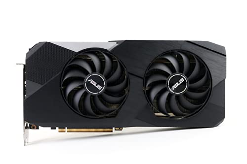 ASUS Dual AMD Radeon RX 6700 XT OC Edition 12GB GDDR6 Gaming Graphics Card (AMD RDNA 2, PCIe 4.0, 12GB GDDR6 Memory, HDMI 2.1, DisplayPort 1.4a, Axial-tech Fan Design, 0dB Technology) (Renewed)