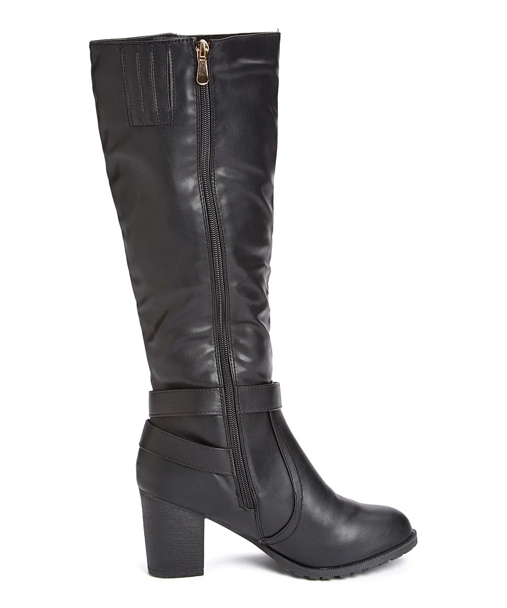Forever Young Women's Textured Tall Boot