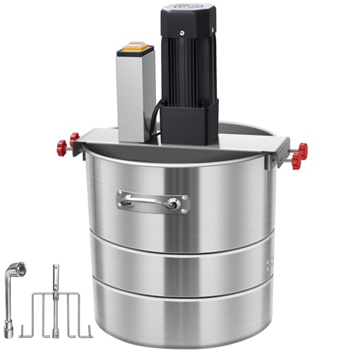 Multifunctional Stuffing Mixer, 33Lbs Automatic Dry and Wet Food Mixer, 110V 400W Stainless Steel Stirring Machine For Various Fillings, Dumpling Stuffing, Salads, Dry Powders, Commercial Food Mixer