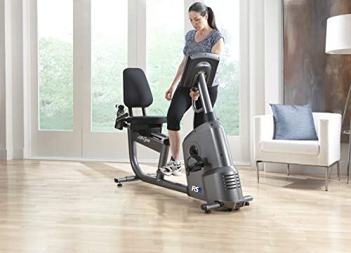 Life Fitness Recumbent with Track Connect Console
