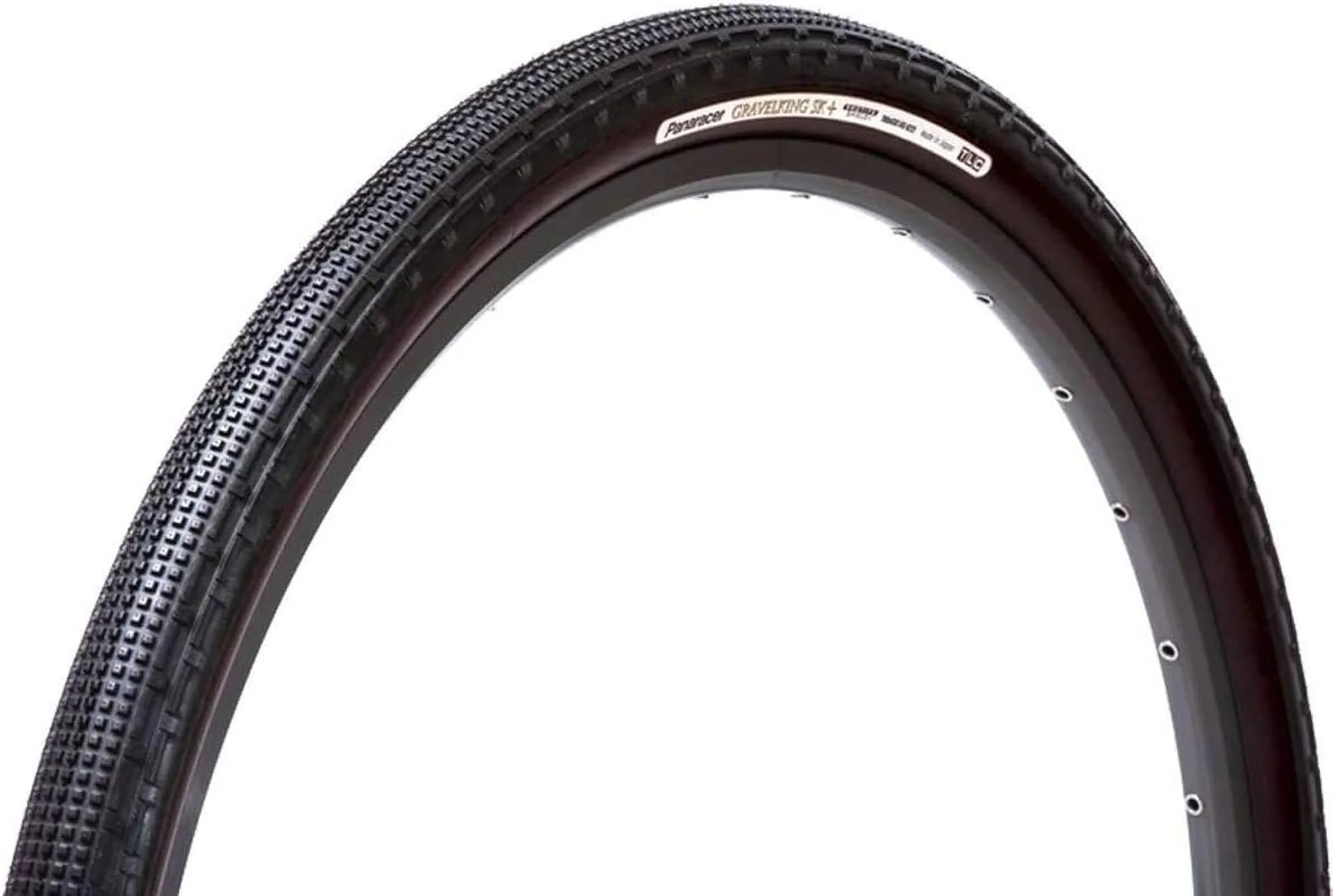 Gravelking SK Knobby Plus+ Folding Gravel Tires 700X28c Black/Black
