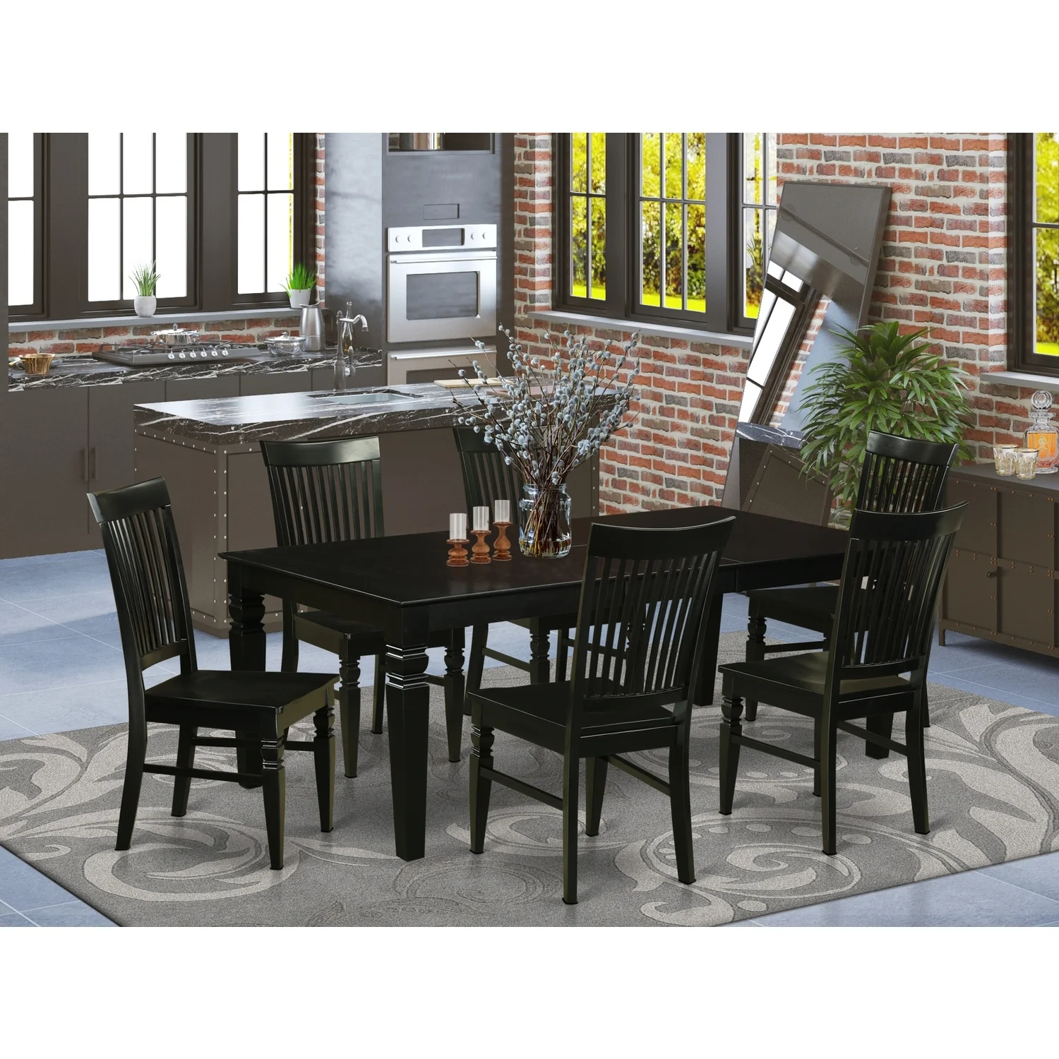 HomeStock Lakeside Living Room Set With A HomeStock Table And HomeStock Chairs