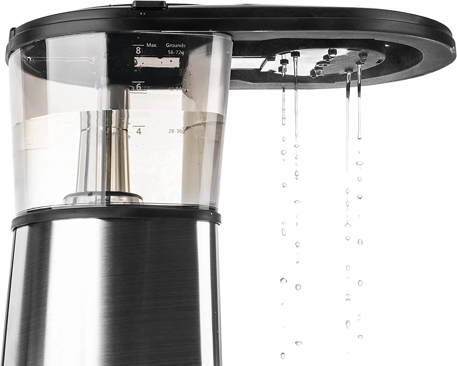 Bonavita 5 Cup Drip Coffee Maker Machine  One-Touch Pour Over Brewing w/ Double Wall Thermal Carafe  SCA Certified  1100 Watt  BPA Free  Dishwasher Safe  Stainless Steel  BV1500TS