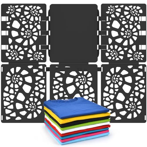 BoxLegend Shirt Folding Board V2 Shirt Folder Board Durable Plastic Clothes Folding Board Tshirt Organizer Easy and Fast Folding for Adult and Kids Grey