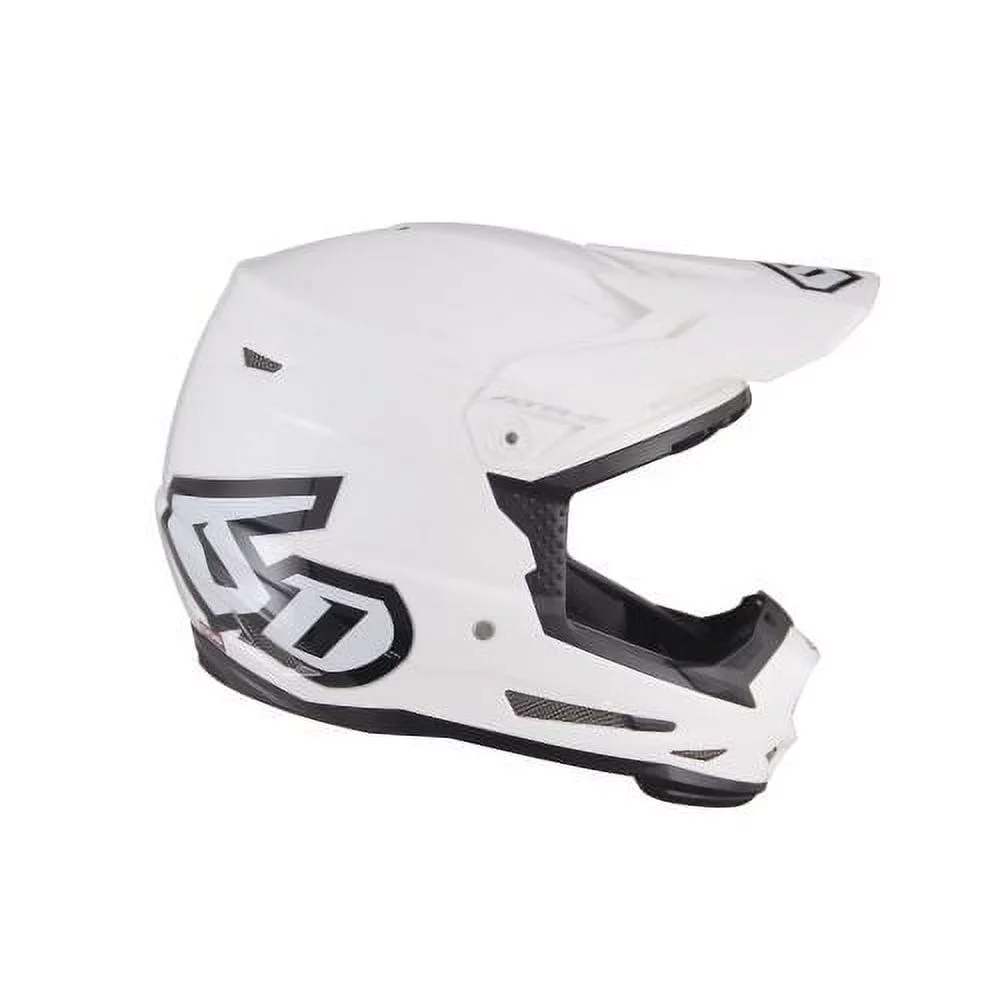 6D ATR-2Y Youth Helmet - Solid - Gloss White - MD