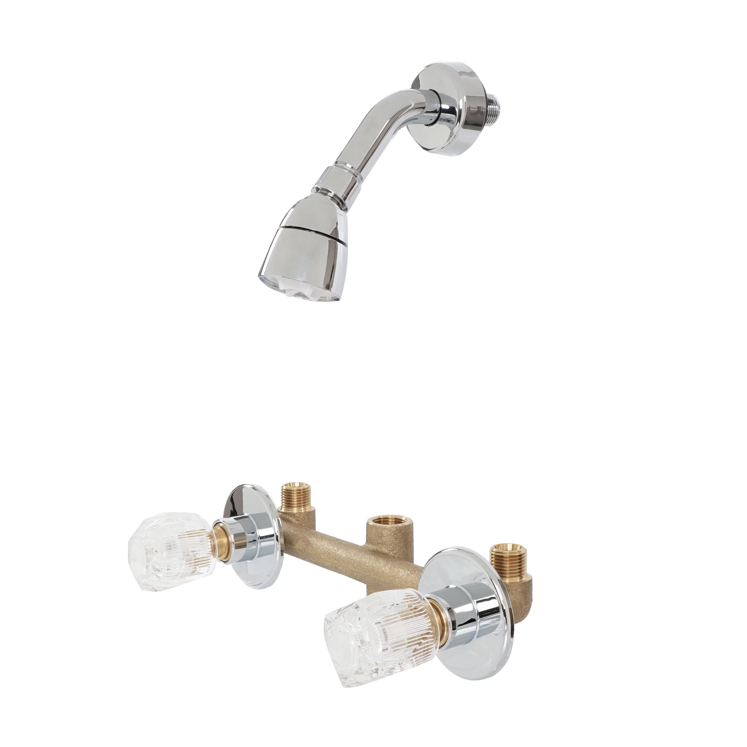 Empire Faucets Concealed Shower Faucet - 8in Concealed Shower System with Knobs