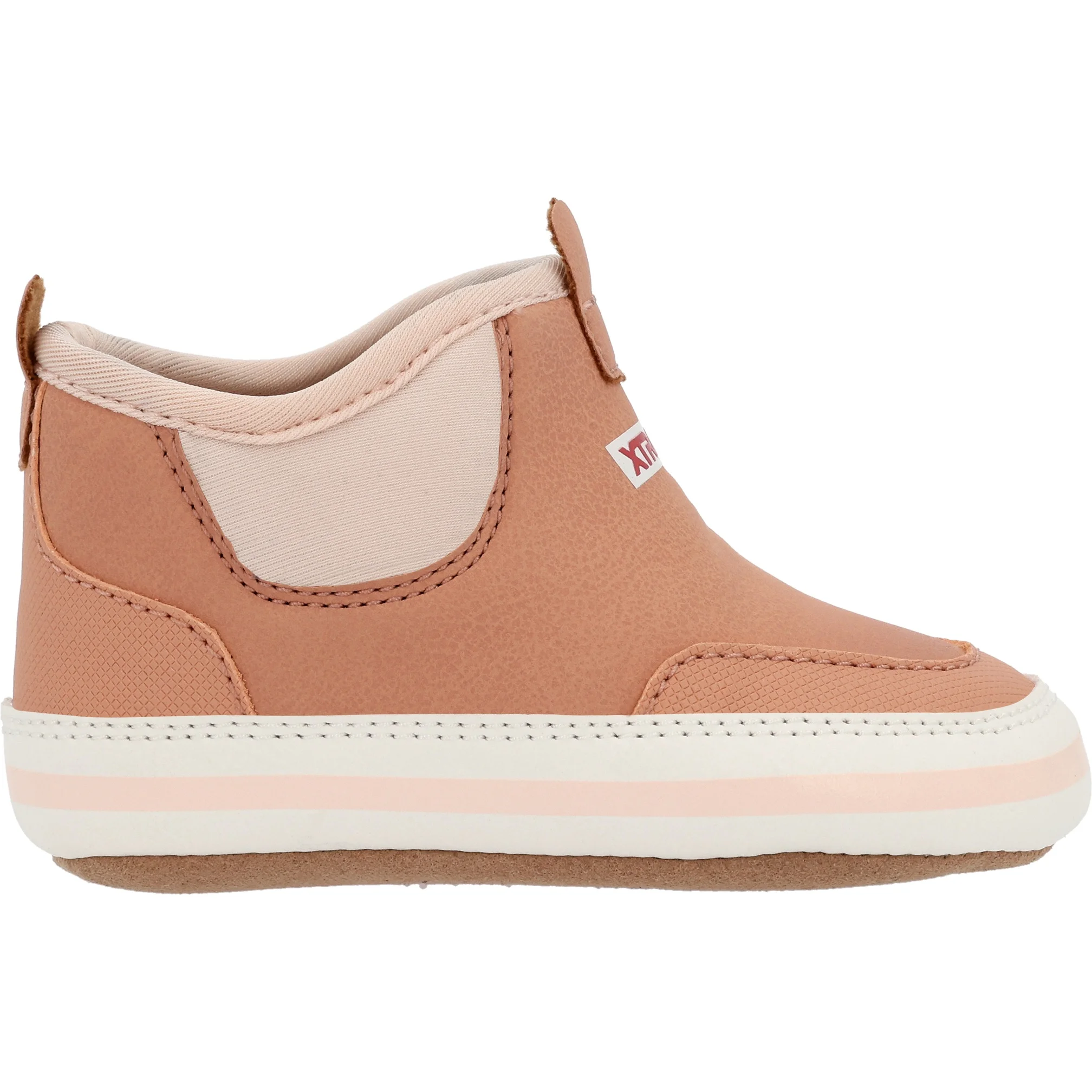 Xtratuf Infant Minnow Ankle Deck Boot, Blush Pink, Size 12-18 Months