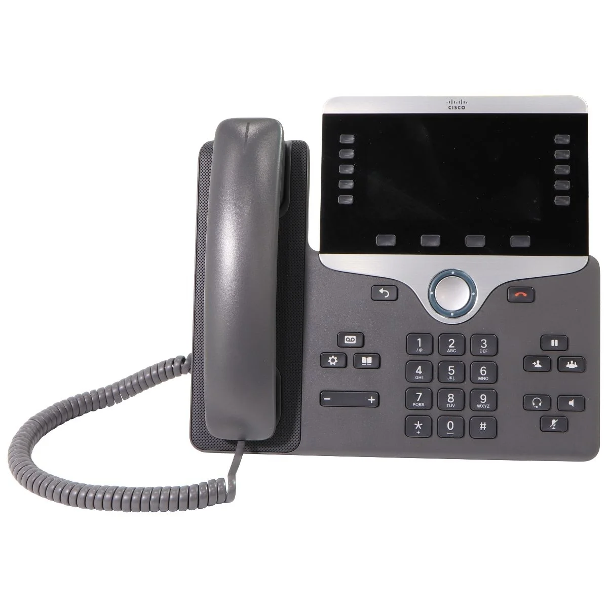 Cisco CP-8841-3PCC-K9= 8841 IP Phone - Corded - Wall Mountable, Desktop - Charcoal Gray